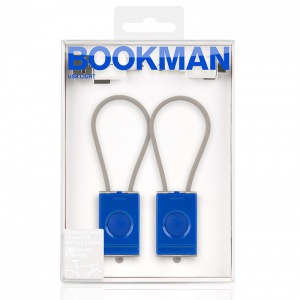 BOOKMAN cyklosvětlo USB Light modré